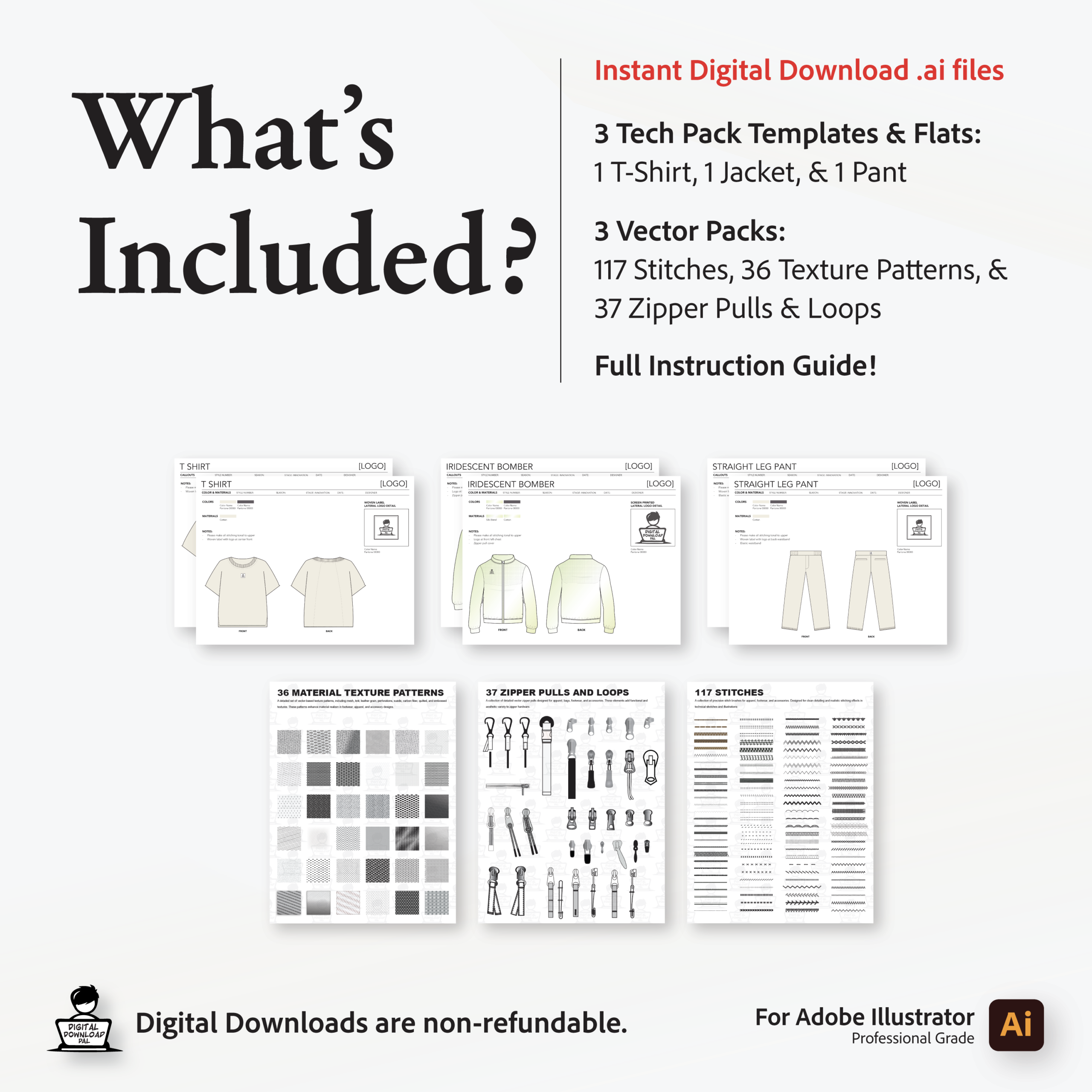 Adobe Illustrator Fashion Designer Starter Pack - Image 2